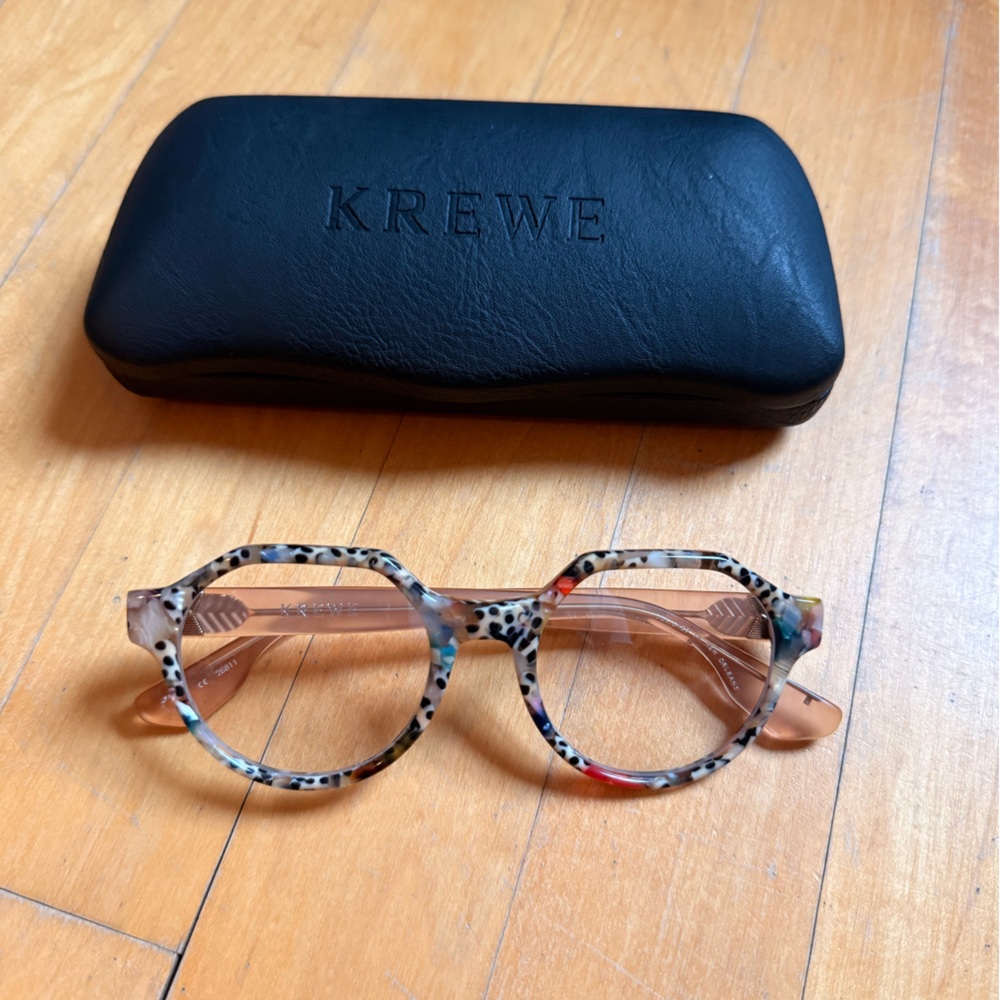 KREWE Sadie Optical Glasses in Poppy + Petal